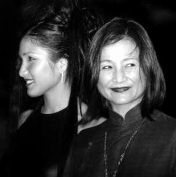 Samen met haar dochter Marsha Yuan 